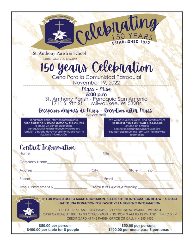 St. Anthony & St. Hyacinth Catholic Parishes Milwaukee, Wisconsin